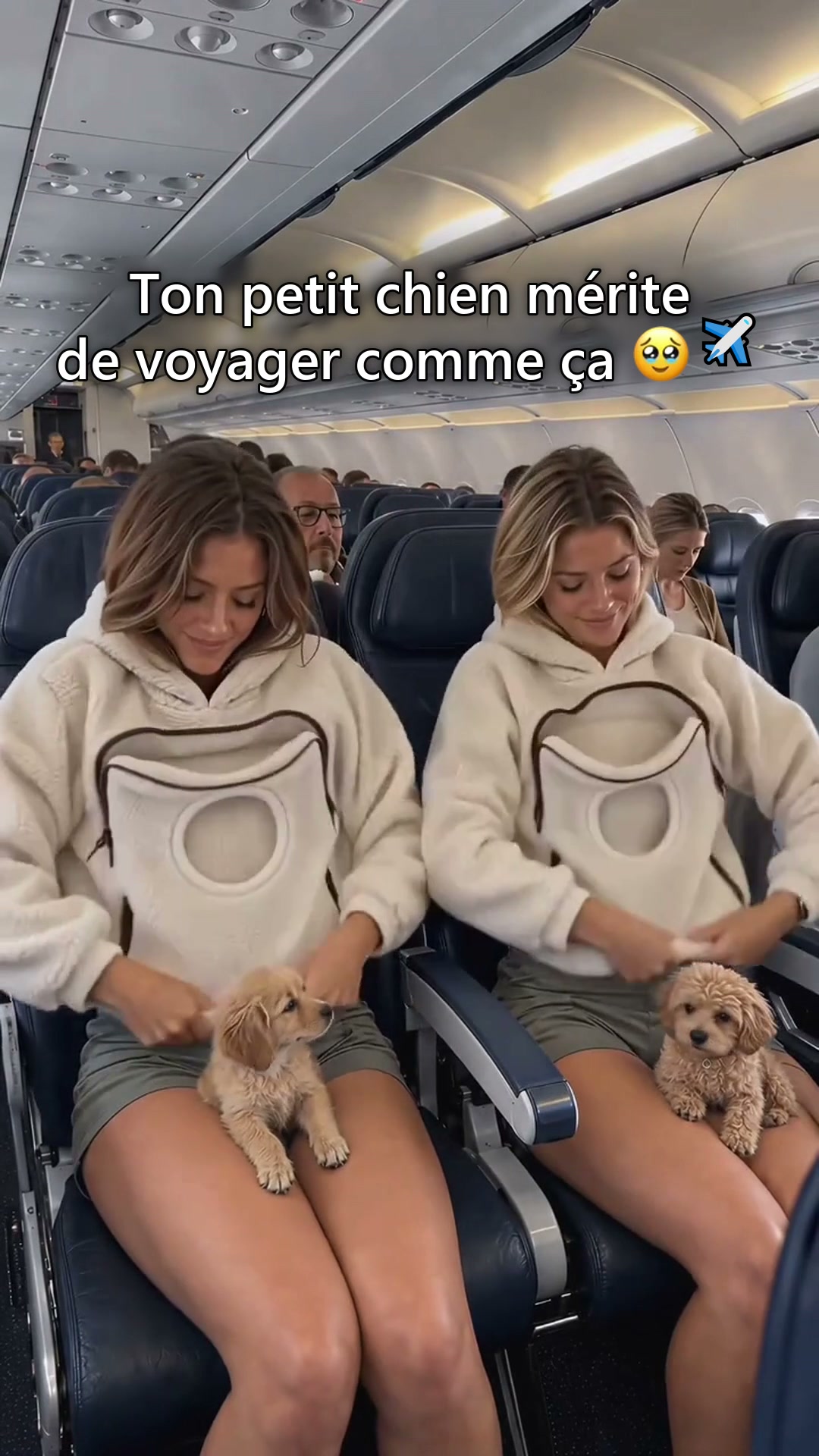 Il mérite de voyager comme ça