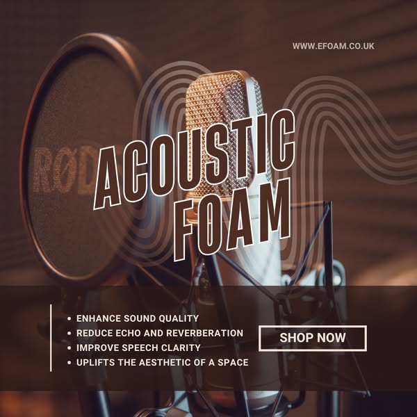 Acoustic Soundproofing Foam