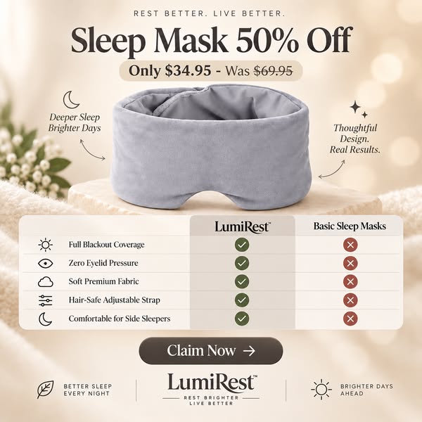 Deep Relaxation & Total Light Blocking