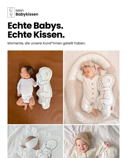 1:1 wie bei der Geburt – mit Gewicht & Größe