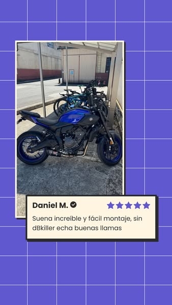 Mejora el sonido de tu MT07 por 215€. Escapes en acero inoxidable con garantía de 3 años y envío incluido. ¡Descubre el tuyo hoy!