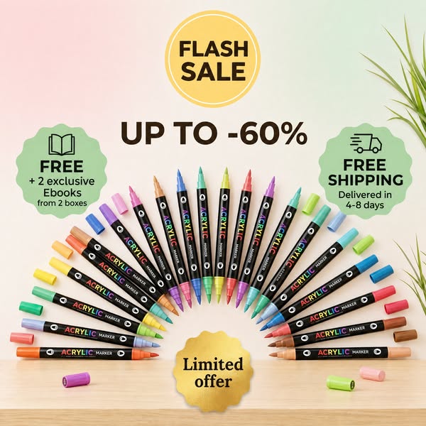 No more markers that bleed through