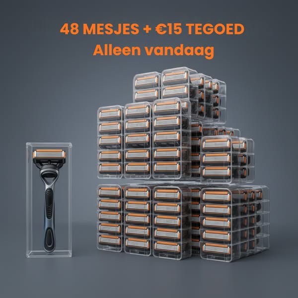SteelEdge™ Scheermesjes — Nooit meer te veel betalen