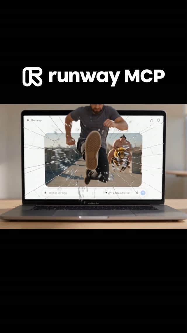 Anúncio de Runway