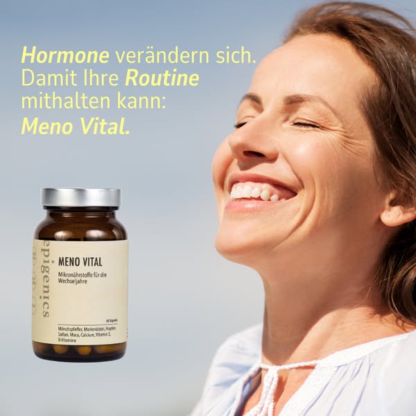 Rein pflanzlich, ohne Hormonzufuhr