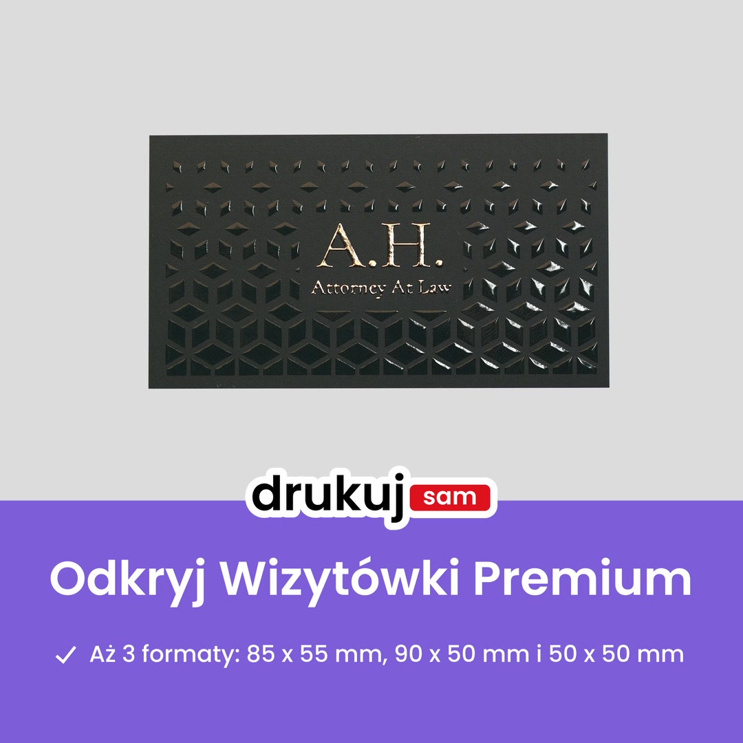 Zamów wizytówki Premium