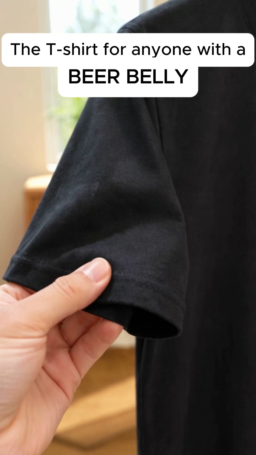 This T-shirt is basically a push-up bra for guys!