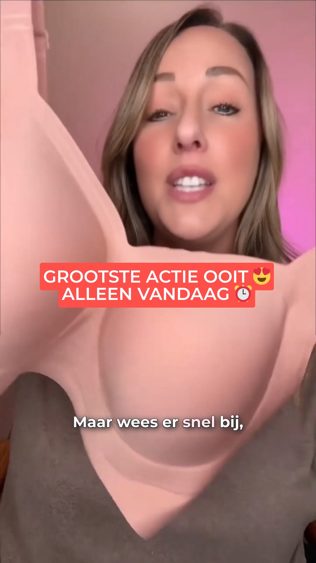 Zo'n actie doen we bijna nooit
