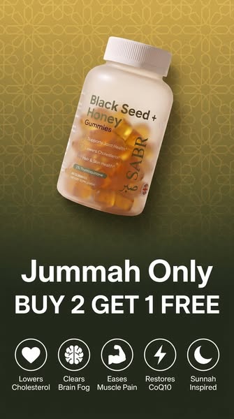 JUMMAH SALE Buy 2 Get 1 FREE