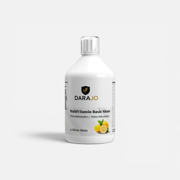 Multivitamin Shots Halal | Premium Vitamin Supplement 500ml Deutschland