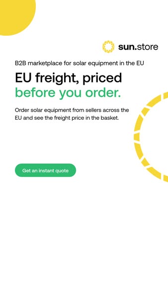 Freight priced in the basket