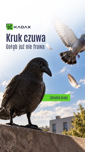 Ten kruk pilnuje Twojego rewiru.