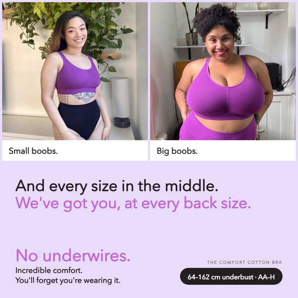 Feels Like Wearing Nothing. Supports Like a Dream.