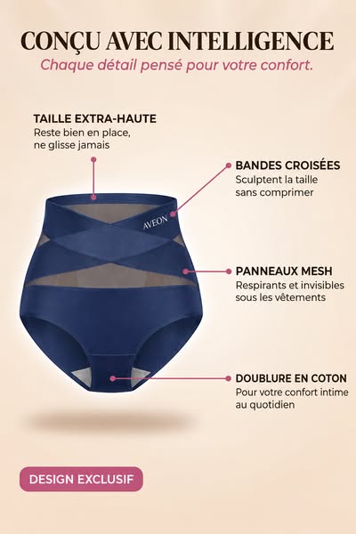 Ventre visiblement plus plat dès le premier jour