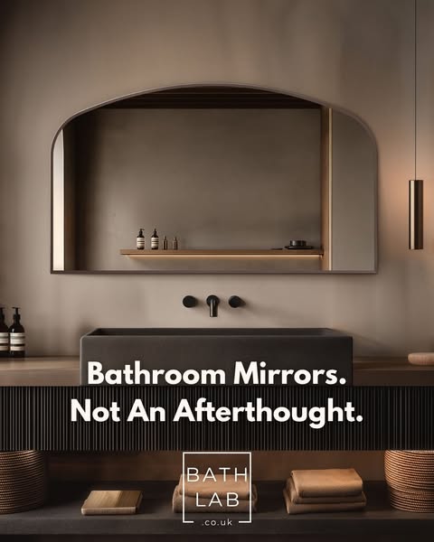 Bathroom Mirrors Should Not Be An Afterthought.