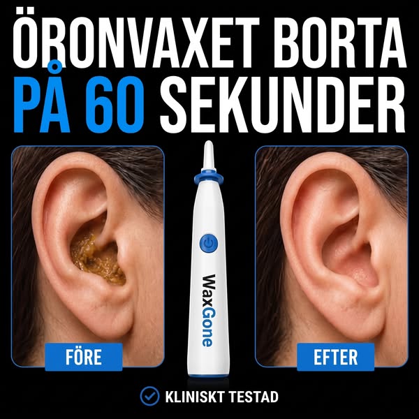Du rengör inte dina öron – du packar igen dem. Misstaget med bomullspinnar.