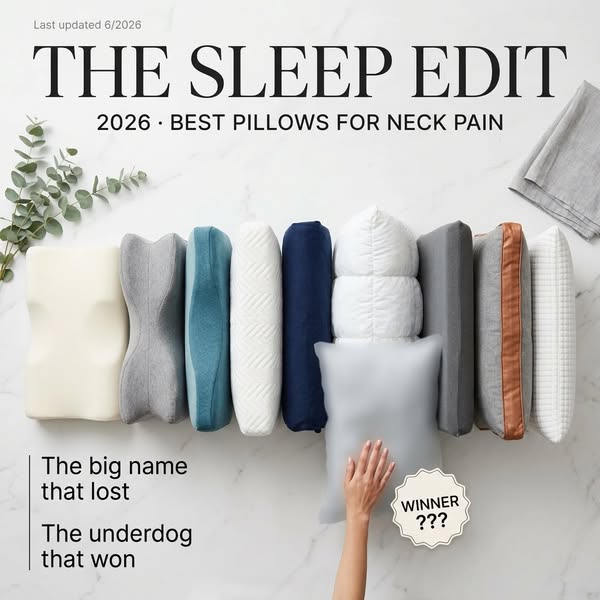 The Best Pillows For Neck Pain Of 2026 (and The Ones To Avoid)