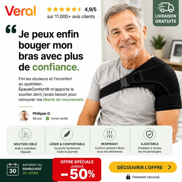 Un soutien confortable au quotidien