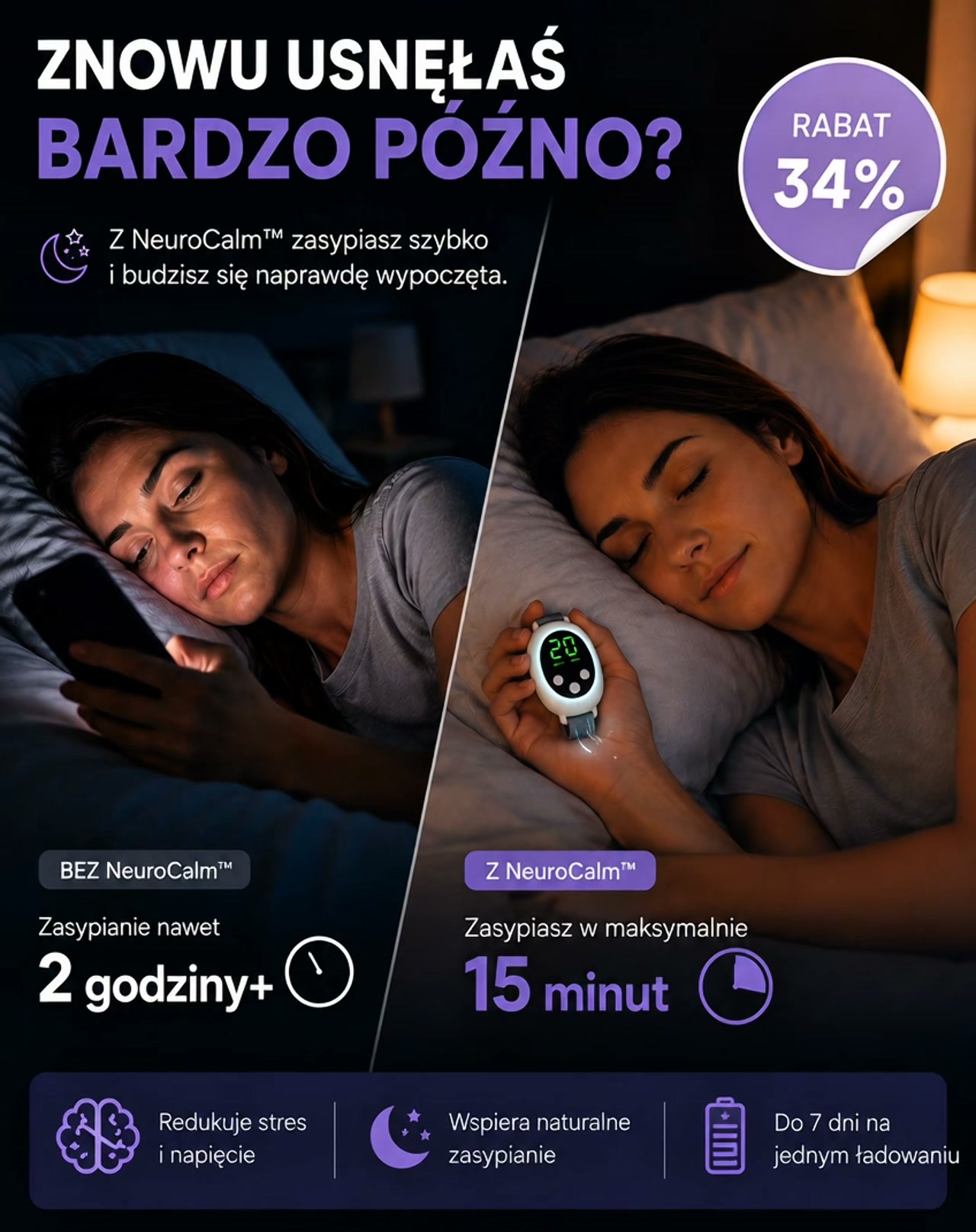 Pomaga odzyskać wewnętrzny spokój