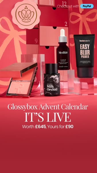 GLOSSYBOX Advent: NOW LIVE