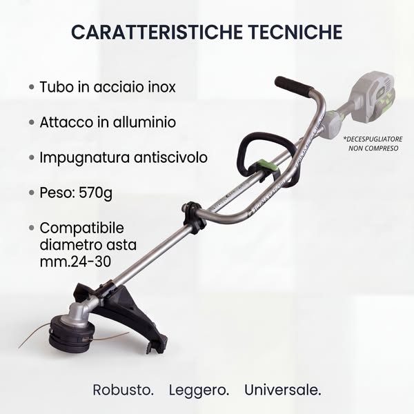 Trimmer Light | Impugnatura Universale per Decespugliatore