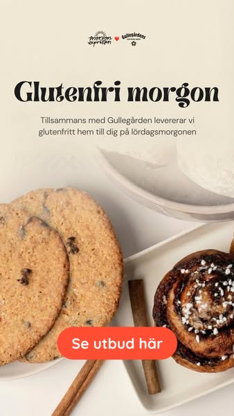 Vakna till nybakad glutenfri morgon