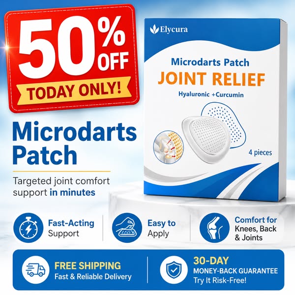 50% Off | Microdarts Patch : Deep Joint Lubrication