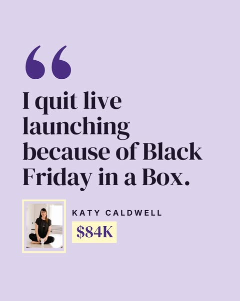 The Same Black Friday Plan Worked for a Realtor, a Photographer and a Fiction Coach