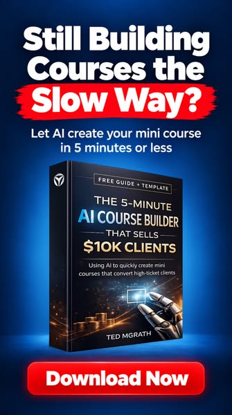 Build Your Course In 5 Minutes
