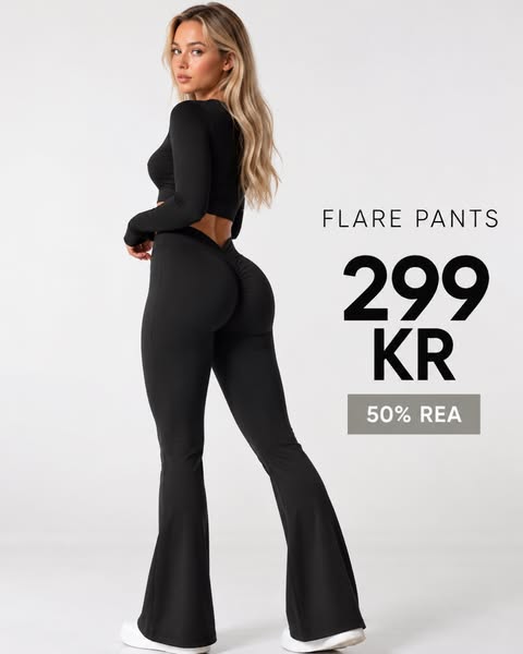 Flare leggings – upp till 75% rabatt