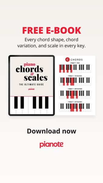 Pianote Chords & Scales (FREE E-Book)