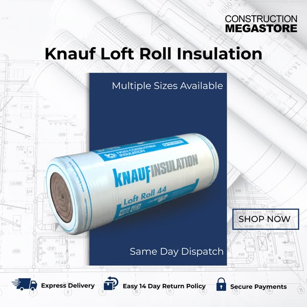 Knauf Loft Roll Insulation