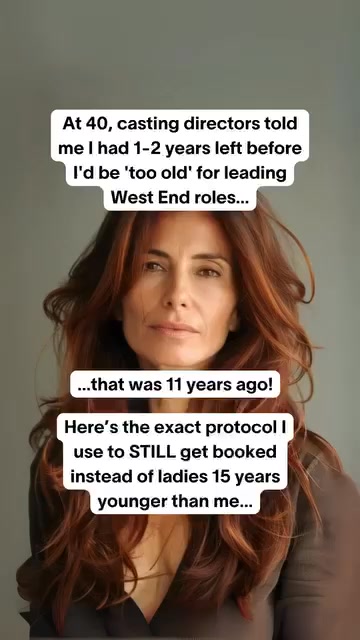 She Was "Too Old" at 40. She's Still Booking Roles at 51.