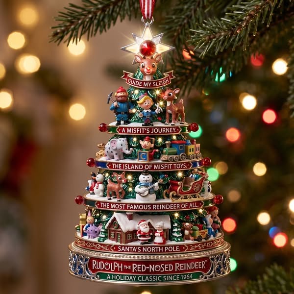 Rudolph Christmas Tree Ornament
