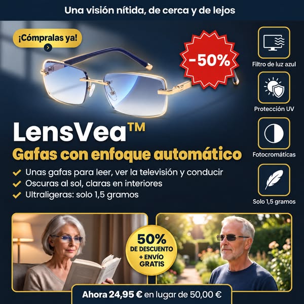 LensVea™ ahora 24,95 € en lugar de 50,00 €