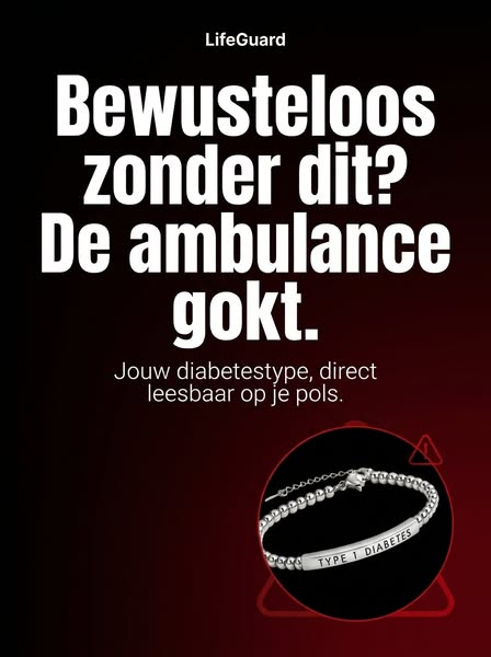 Eindelijk: een medisch ID dat je écht wílt dragen.