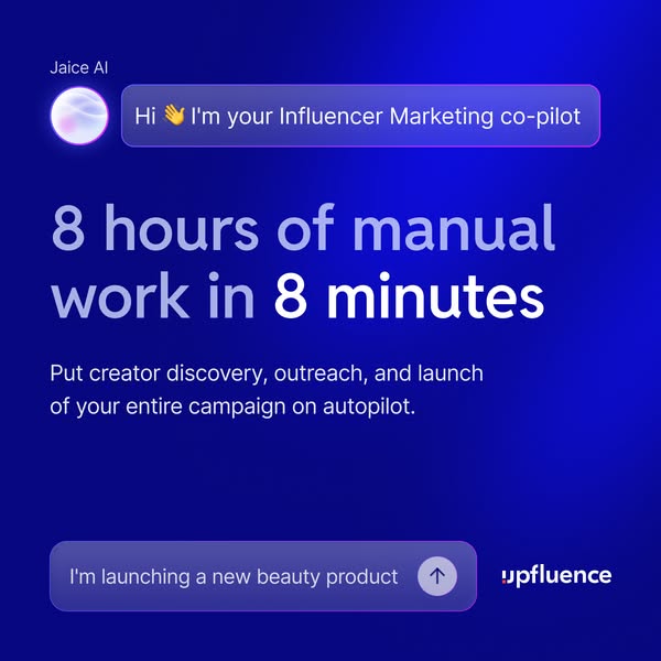 Launch campaigns in minutes with AI