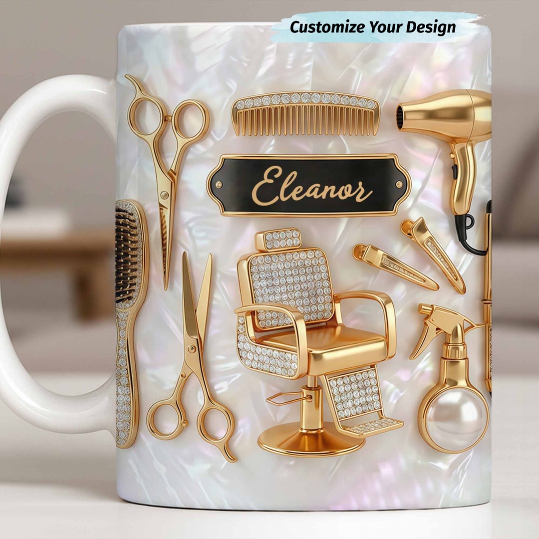 Celebrate Your Hairstylist with a Personalized Mug