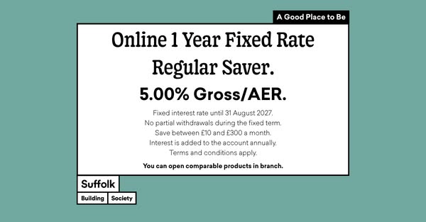 Open a Regular Saver account today