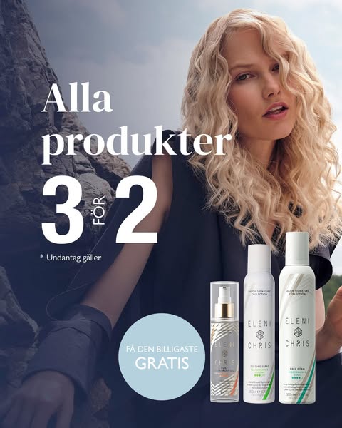 3 FÖR 2 PÅ ALLT!*
