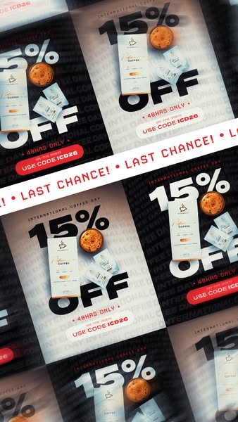 Last Chance: 15% Off