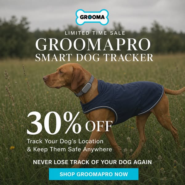 Save 30% on the GroomaPro™ GPS Tracker