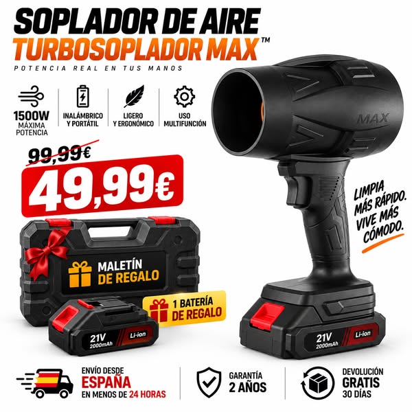 TurboSoplador MAX™ -50%