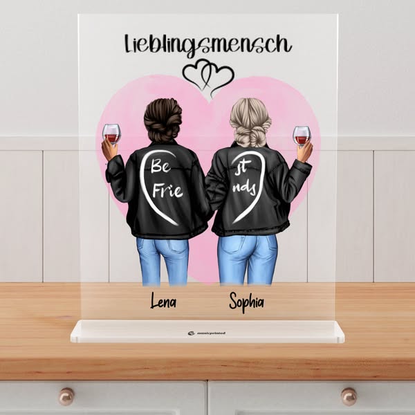 Personalisiertes Acrylglas