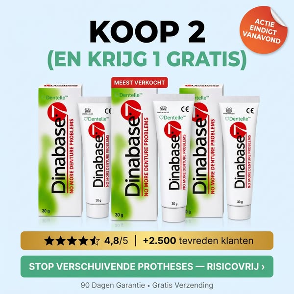 Je Prothese Verschuift Nooit Meer