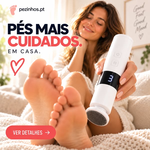 Pés mais cuidados começam em casa.