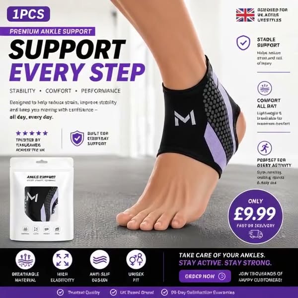 Comfortable Ankle & Foot Support