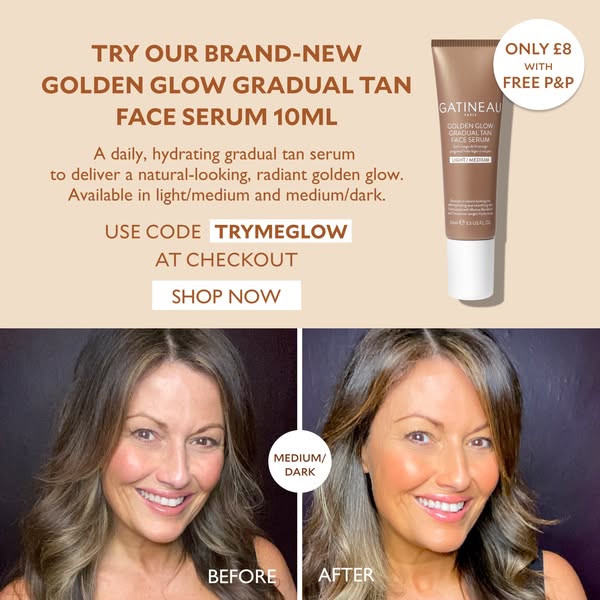 Use code TRYMEGLOW at checkout! Available in shades light/medium and medium/dark