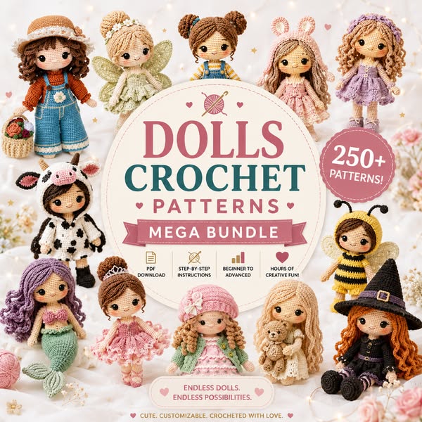100+ Crochet Doll Patterns