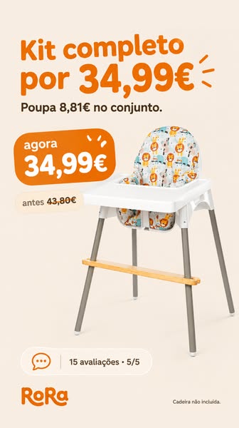 Poupa 8,81€ no kit completo